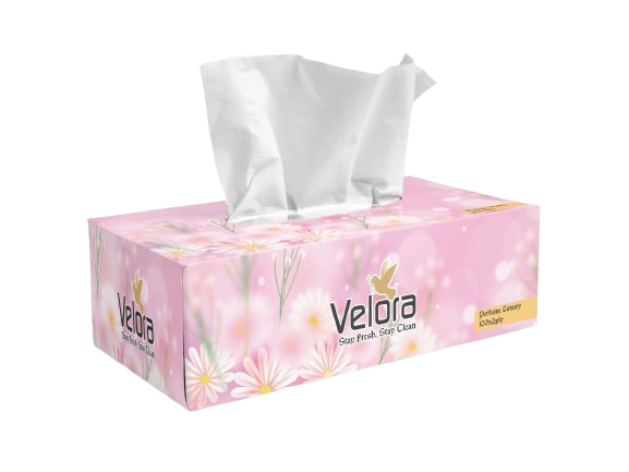 Velora Perfume Luxury Pink – floral pink 100x2ply tissue box